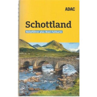 ADAC Reiseführer plus Schottland Taschenbuch Mängelexemplar