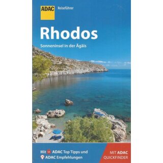 ADAC Reiseführer Rhodos Taschenbuch Mängelexemplar von Klio Verigou