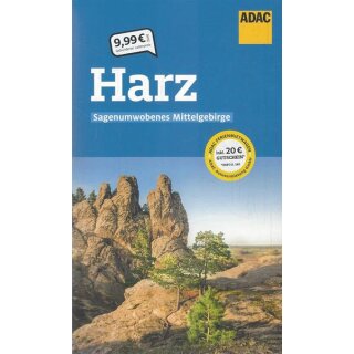 ADAC Reiseführer Harz Taschenbuch Mängelexemplar von Knut Diers