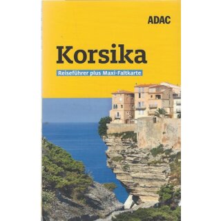 ADAC Reiseführer plus Korsika mit Maxi-Faltkarte Mängelexemplar Taschenbuch