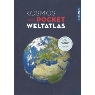 KOSMOS Pocket Weltatlas: Atlas und Länderlexikon Taschenb. Mängelexemplar von