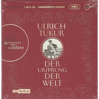 Der Ursprung der Welt Audio CD von Ulrich Tukur