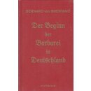 Der Beginn der Barbarei in Deutschland Geb. Ausg. von Berna