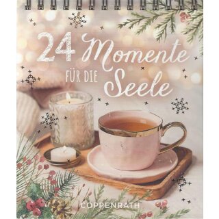 24 Momente für die Seele Tischkalender Mängelexemplar von Daniela Lengers