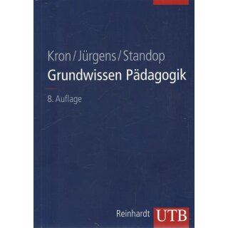 Grundwissen Pädagogik Broschiert Mängelexemplar von Kron, Jürgens, Standop