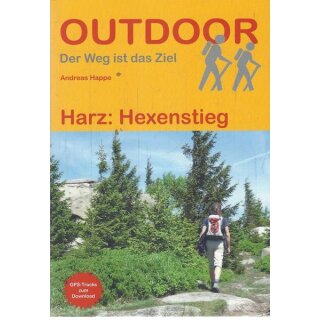 Harz: Hexenstieg Broschiert Mängelexemplar von Andreas Happe