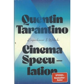 Cinema Speculation Geb. Ausg. Mängelexemplar von Quentin Tarantino