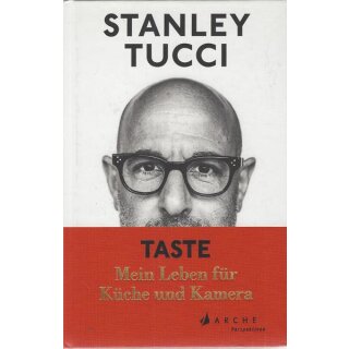 TASTE Mein Leben für Küche und Kamera Geb. Ausg. Mängelexemplar Stanley Tucci