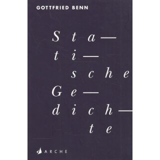 Statische Gedichte Taschenbuch Mängelexemplar Gottfried Benn