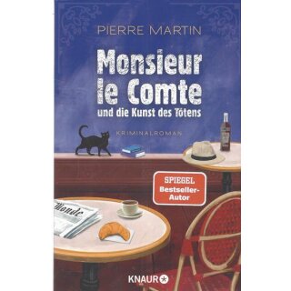 Monsieur le Comte und die Kunst des Tötens Br. Mängelexemplar von Pierre Martin