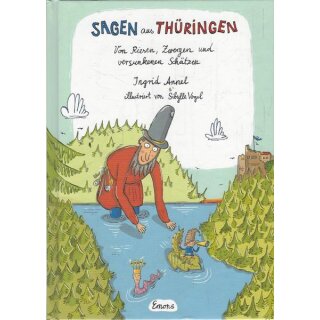 Sagen aus Thüringen: Von Riesen, Zwergen ...Gb.Mängelexemplar von Ingrid Annel
