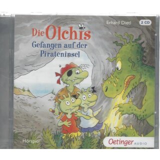 Die Olchis. Gefangen auf der Pirateninsel Audio CD von Erhard Dietl