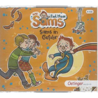 Das Sams 5. Sams in Gefahr: (4CD) Audio CD Mängelexemplar von Paul Maar