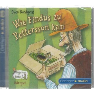 Pettersson und Findus. Wie Findus zu Pettersson kam Audio CD von Sven Nordqvist